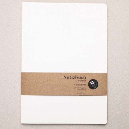 Notizbuch A4 „Blanko“ – Viel Raum für freie Gedanken-tyyp-werky