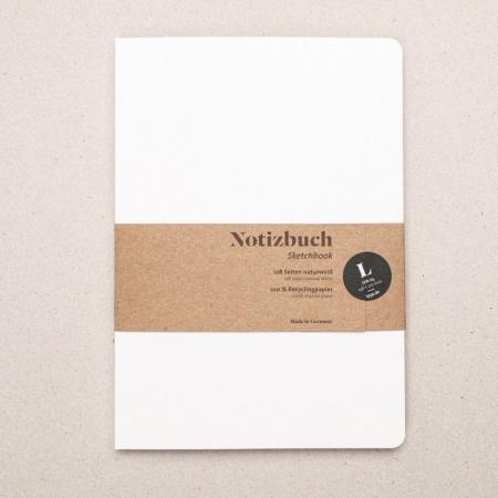 Notizbuch A5 „Blanko“ – Puristisch, praktisch & nachhaltig--werky