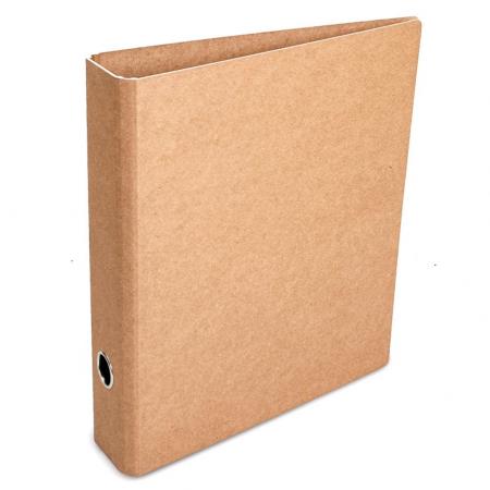 Recycling Ordner A4 – Natur-Design mit Metallkantenschutz--werky