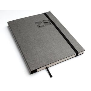 Buchkalender 2026 mit Schweizer Broschur-tyyp-werky