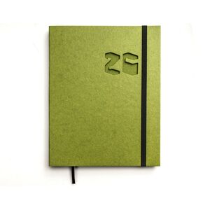 Buchkalender 2026 mit Schweizer Broschur-tyyp-werky