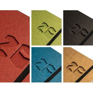 Buchkalender 2026 mit Schweizer Broschur-tyyp-werky