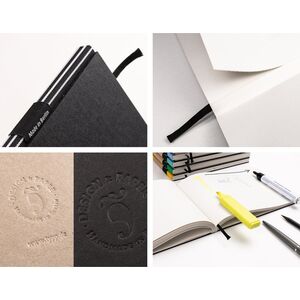 Notizbuch A5 Querformat „BerlinBook“ – Kreatives Design für Visionäre-tyyp-werky