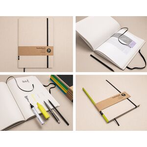 Notizbuch A4 „Klassik“ – Großformat für Alltag & Beruf-tyyp-werky