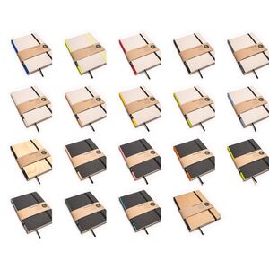 Notizbuch A5 „Klassik“ mit perforierten Seiten--werky