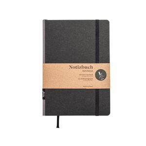 Notizbuch A5 „Klassik“ mit perforierten Seiten--werky