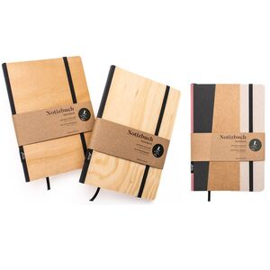 Notizbuch A5 „Klassik“ mit perforierten Seiten--werky