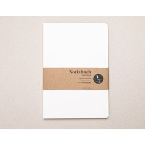 Notizbuch A5+ „Blanko“ – Reduziertes Design mit extra Platz--werky