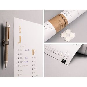 Wandkalender 2026 – nachhaltig planen mit Stil-tyyp-werky